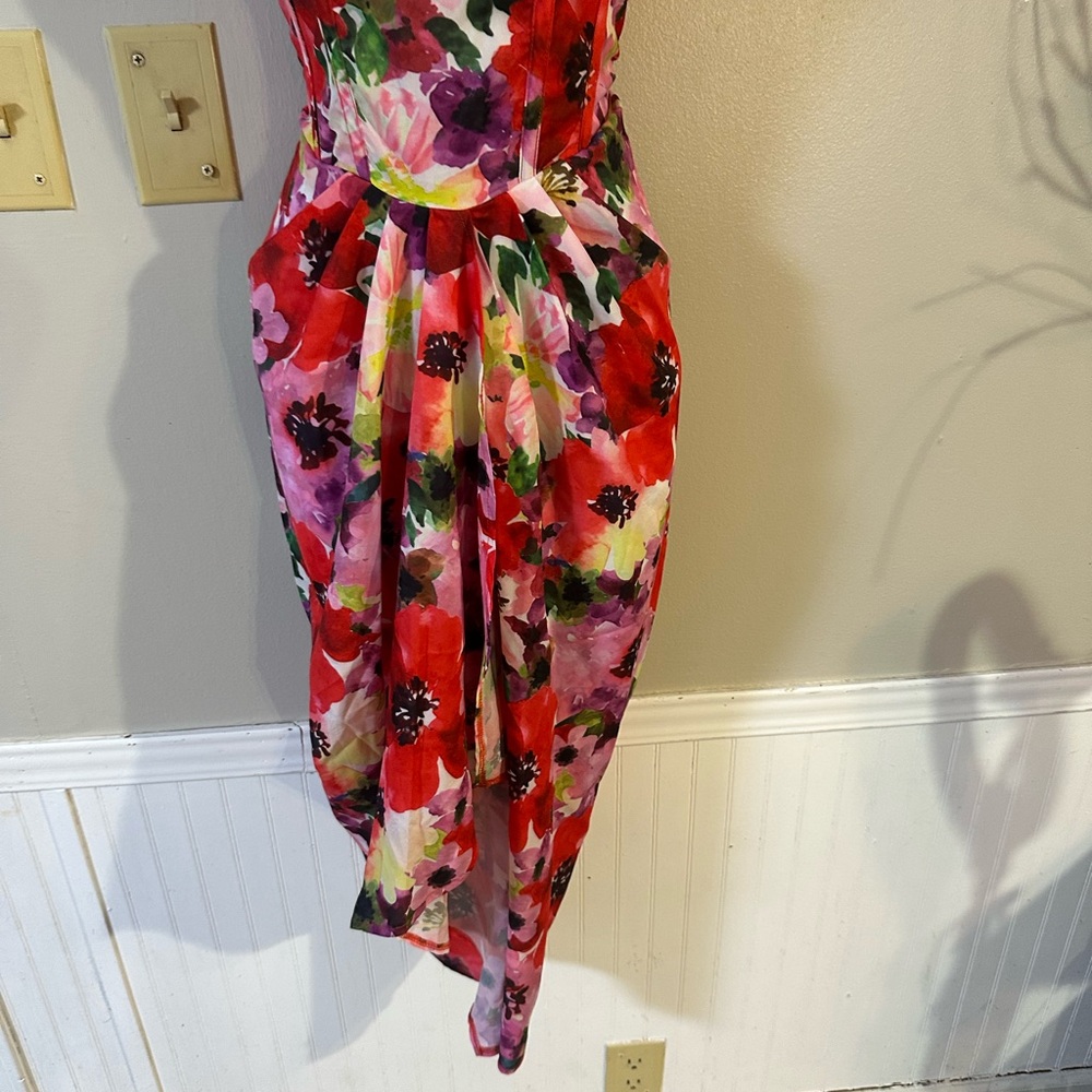 Prettylittlething Multicolor Strapless Dress - image 4